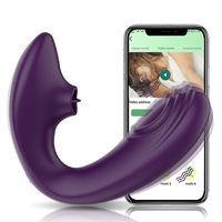 Tongue Licking Wearable G-spot Clitoral Stimulator Women's Underwear Wearable APP Remote Control Female Sex Toys Adult Products
